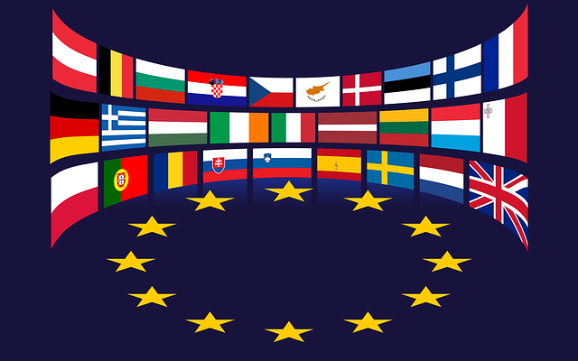 Evropská unie a vlajky světa